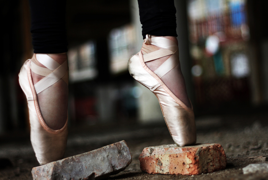 Ballerina-Schuhe wurden ursprünglich für den Ballett-Tanz entwickelt.