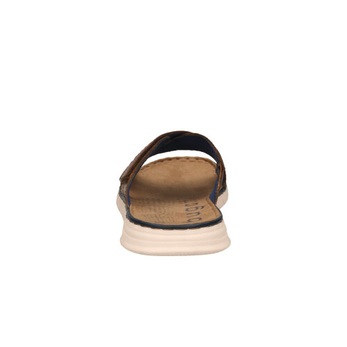 Bugatti Dario herren Pantoletten cognac