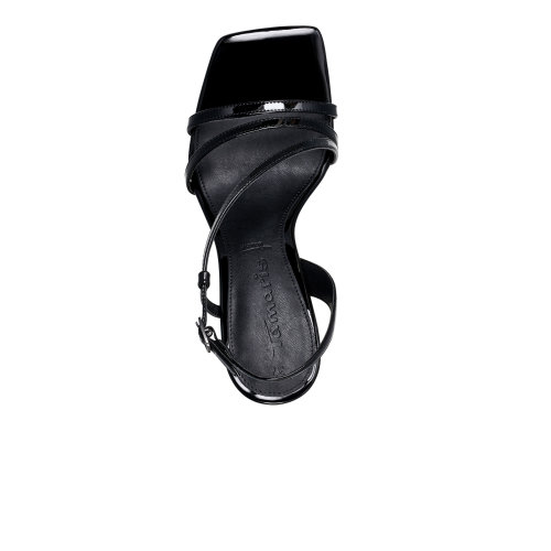 Tamaris sandale BLACK PATENT