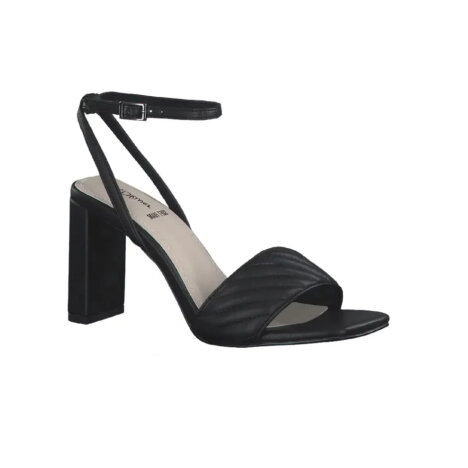 s.Oliver Sandal Heel BLACK