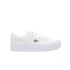 LACOSTE ZIANE PLATFORM 124 2 CFA WHT/G
