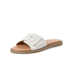 Tamaris slippers WHITE LEATHER