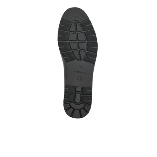 Tamaris slip on BLACK LEATHER