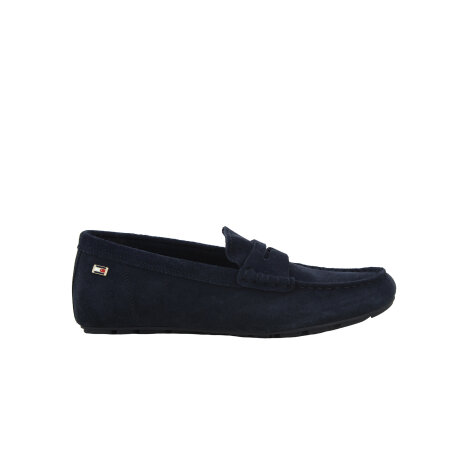 TH Casual Shoes FLAG SOFT SUEDE DRIVER LOAFER FW0FW08558-DW6