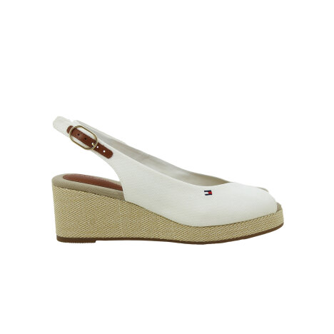 TH Sandals FLAG MID WEDGE ESPAD SLINGBACK FW0FW08595-YBL