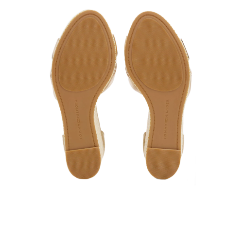 TH Sandals FLAG METALLIC HIGH WEDGE ESPAD