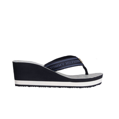 TH Flip Flops TH STRIPES WEDGE BEACH SANDAL FW0FW08521-DW6