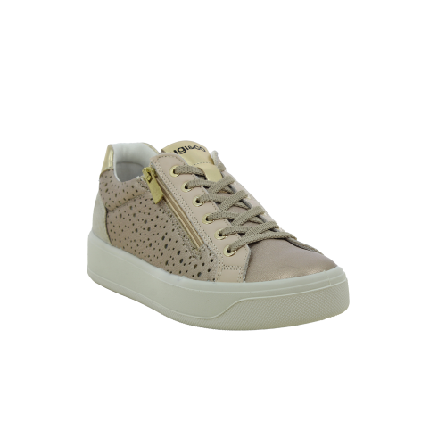 IGI&CO w. sneakers CHAMPAGNE