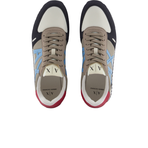 AX shoes DEEP NAVY+PLAZA TAUP