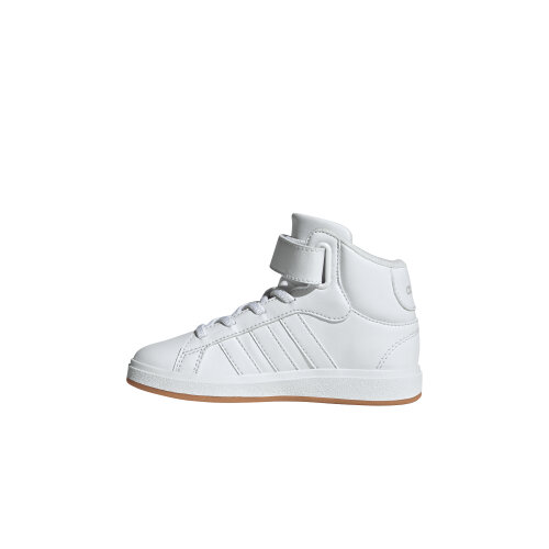adidas GRAND COURT MID K  FTWWHT/FTWWHT/GREONE