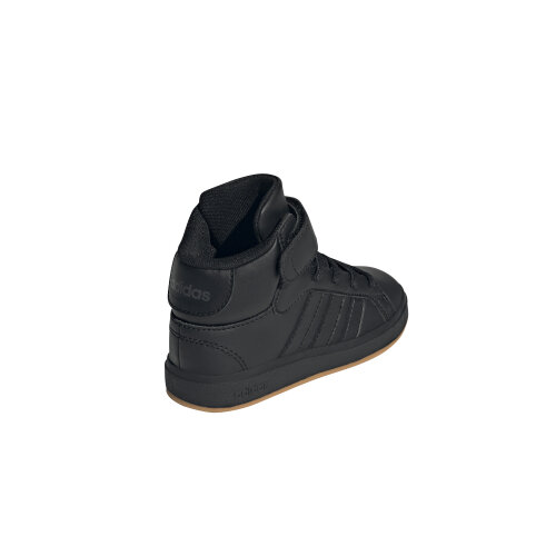 adidas GRAND COURT MID K  CBLACK/CBLACK/GRESIX