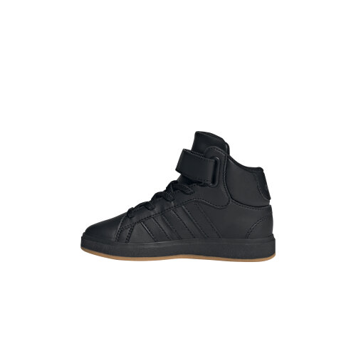 adidas GRAND COURT MID K  CBLACK/CBLACK/GRESIX