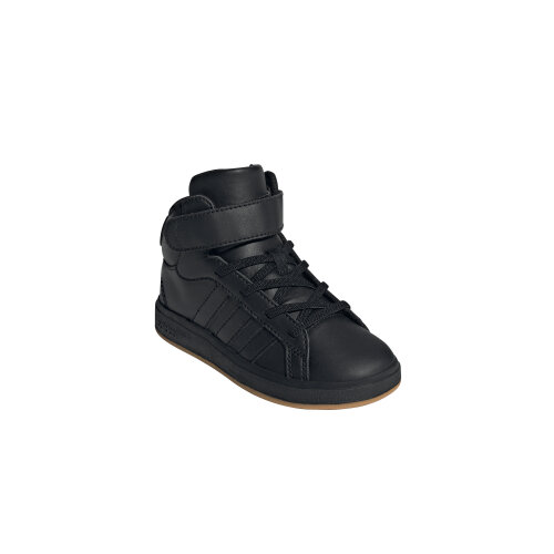 adidas GRAND COURT MID K  CBLACK/CBLACK/GRESIX