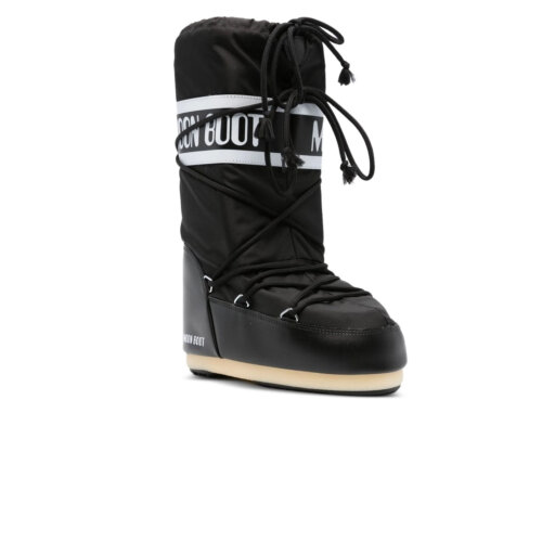 Moon Boot Icon Nylon Black