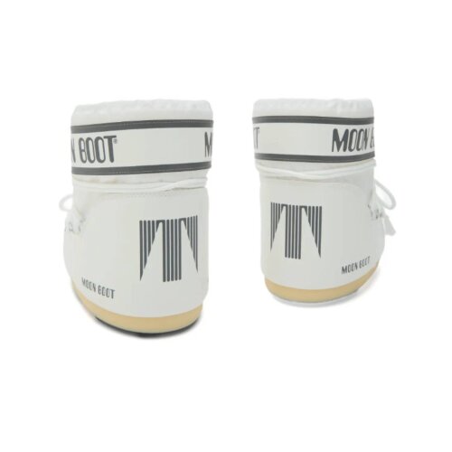 Moon Boot Icon Low Nylon White Mono