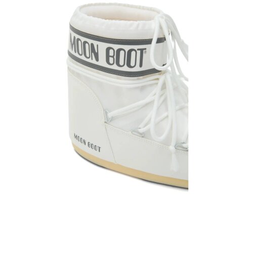 Moon Boot Icon Low Nylon White Mono